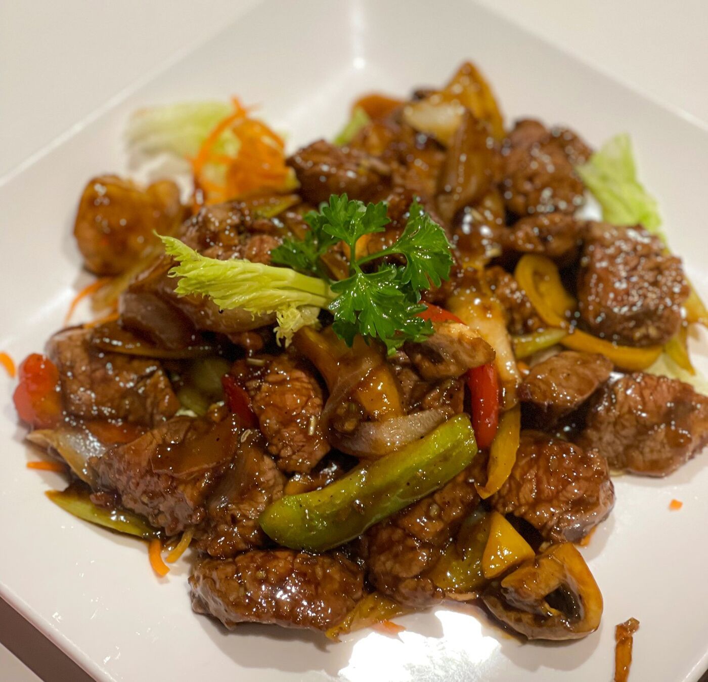 Cubes de bœuf sautés à la vietnamienne